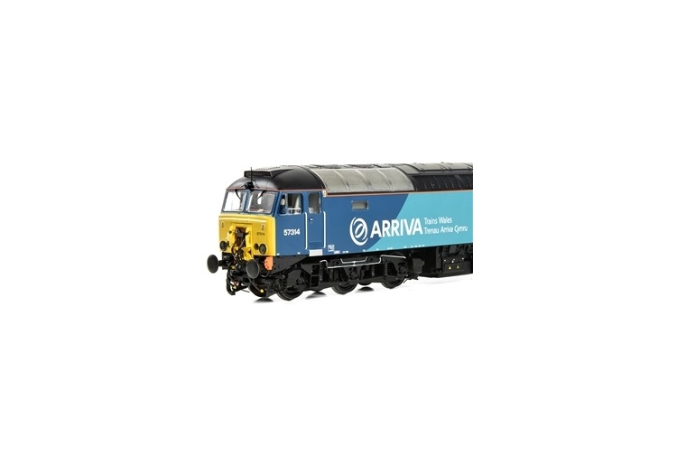 Bachmann Branchline 32-755A Class 57/3 57314 Arriva Trains Wales (Revised) Front Left