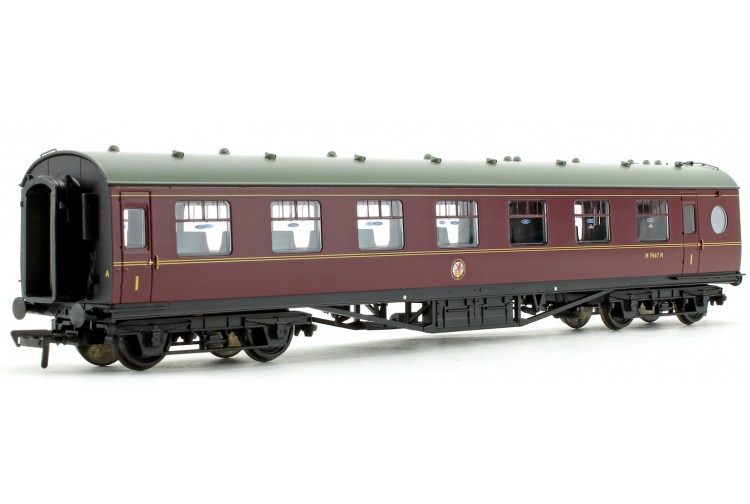 Bachmann Branchline 39-476 LMS 60ft Porthole Coach Open Vestibule First