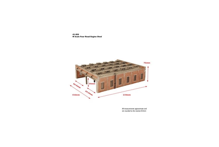 bachmann-scenecraft-42-050-four-road-engine-shed-n-gauge