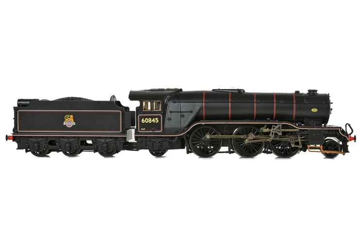 Bachmann Branchline 35-201 OO Gauge LNER V2 60845 BR Lined Black (Early Emblem) pic3
