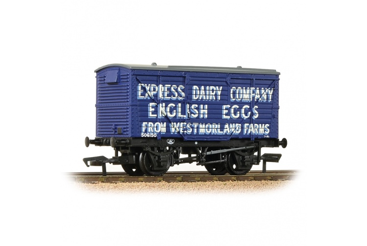 Bachmann 37-807 LMS 12T Planked Ventilated Van express dairy