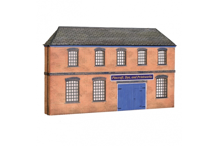 Bachmann Scenecraft 44-0205 Low Relief Victorian Factory Front