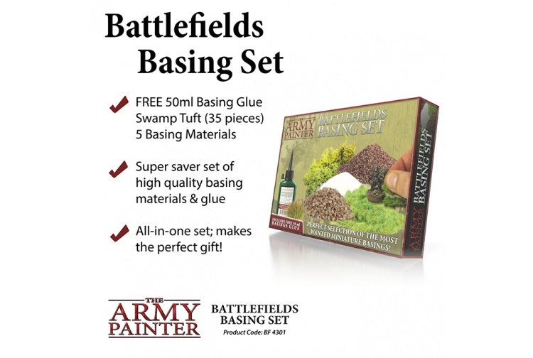 The Army Painter B4301 Battlefields Basing Set