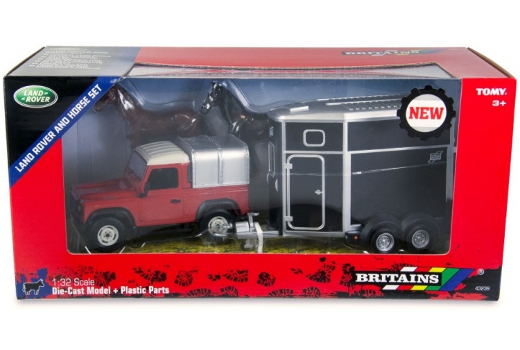 Britains 43239 Land Rover Horse Set Package