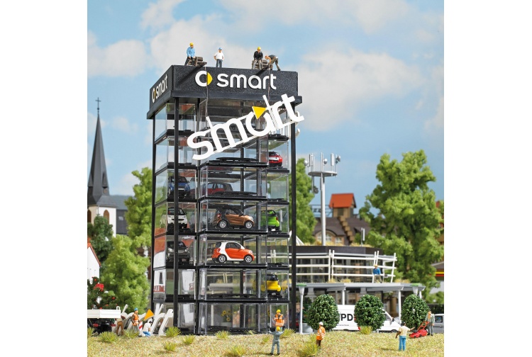 Busch 1001 Smart Car Tower OO/HO Scale Plastic Kit