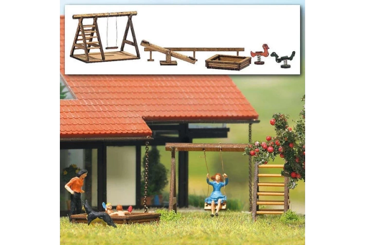 busch-1485-playground-equipment-ho-oo-scale