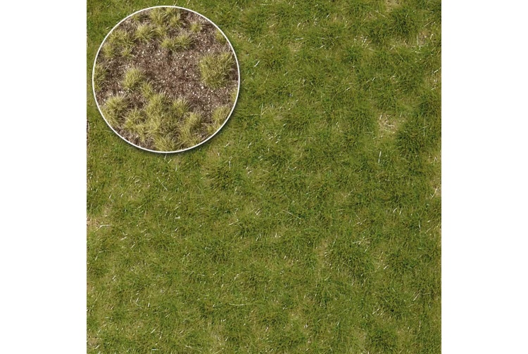 Busch 3531 Model Railway Scenery 4mm Two Coloured Short Spring Tufts Of Grass