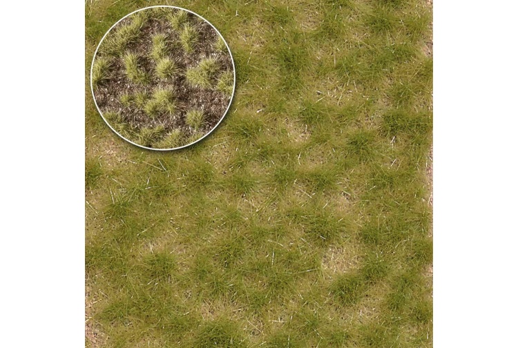 Busch 3533 Model Railway Scenery 4mm Two Coloured Short Late Summer Tufts Of Grass