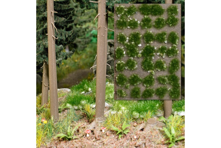 busch-3557-short-summer-tufts-with-stones