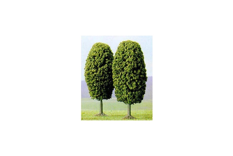 Busch 6293 N Scale Deciduous Trees (Pack of 2)