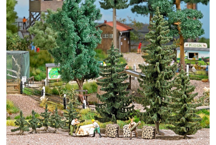 busch-6395-spruce-tree-forest-set-ho-gauge