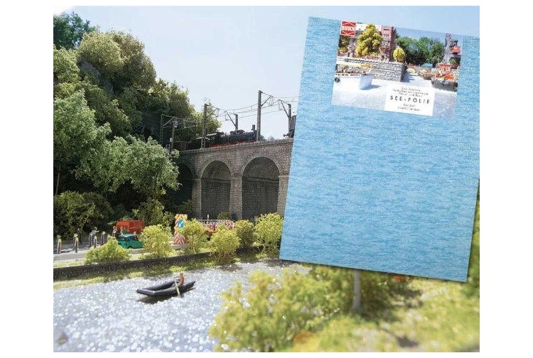 Busch 7180 Water Effect Scenery Sheet