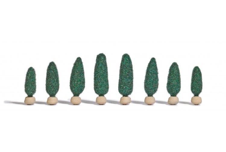 Busch 1275 HO/OO Gauge Scenery Trees With Root Balls 2