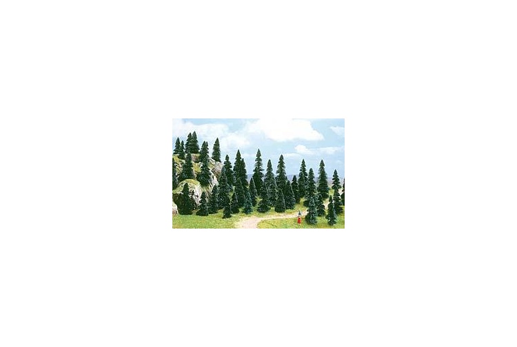 Busch 6599 Pack Of 100 Pine Trees