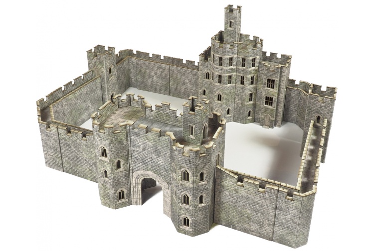 Metcalfe castle assembled with all component models