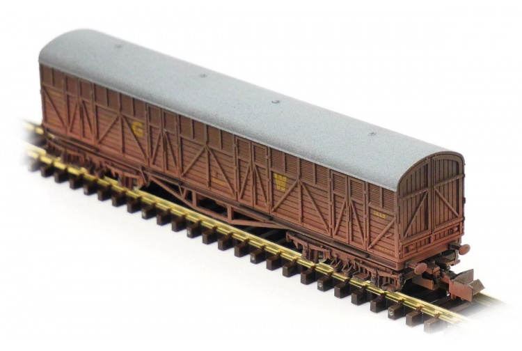 Dapol 2F-023-014 Siphon H GWR 1432 Weathered Rear Left