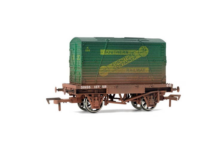 Dapol 4F-037-002 Conflat & Container SR Weathered
