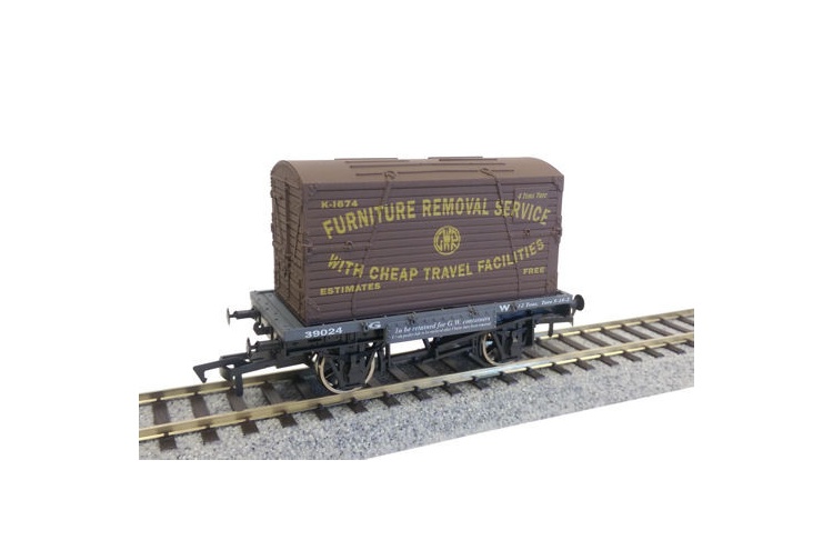 Dapol 4F-037-007 Conflat & Container GWR K-1674