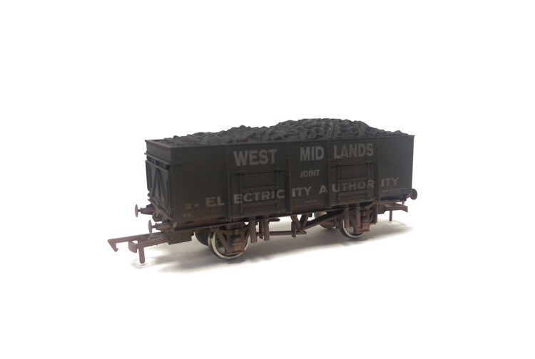 Dapol 4F-038-103 20t Steel Mineral Wagon West Midland Joint Electric Weathered