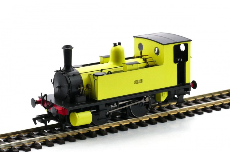 Dapol 4S-018-010 B4 0-4-0T Sussex Yellow Front Left