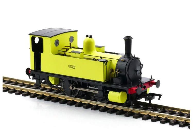 Dapol 4S-018-010 B4 0-4-0T Sussex Yellow Front Right
