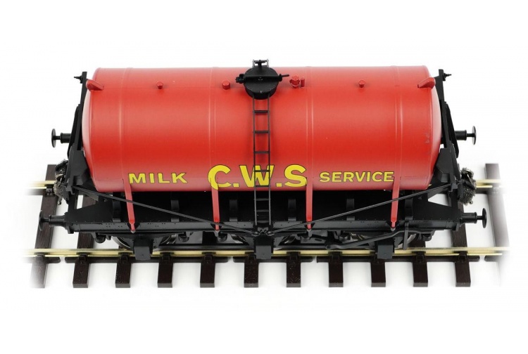 Dapol 7F-031-002 6 Wheel Milk Tanker CWS Red Top
