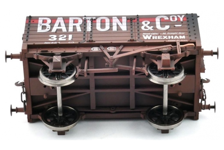Dapol 7F-073-004W Barton & Coy 321 7 Plank Wagon Bottom