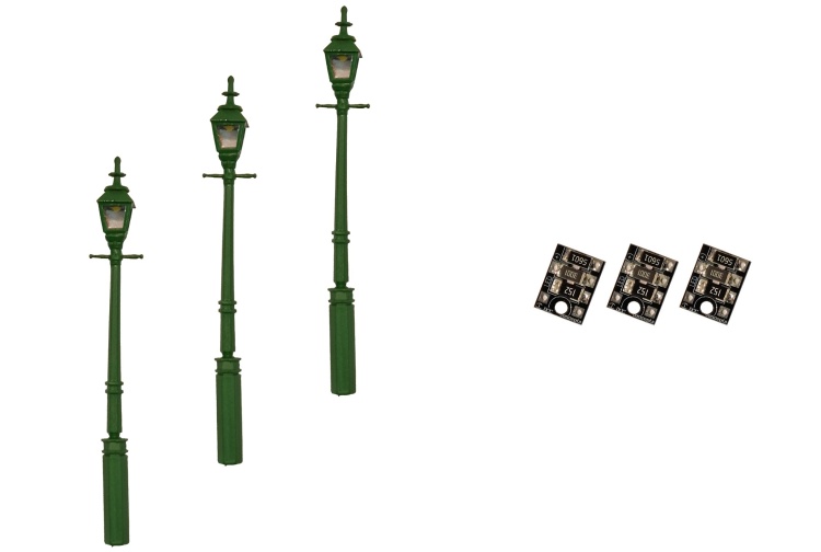 dcc-concepts-lml-gsgr-4mm-scale-gas-street-platform-lamps-green-3-pack