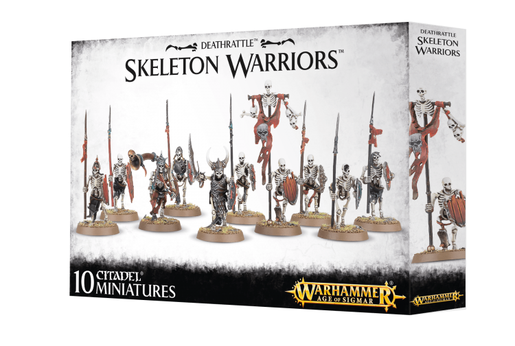 Warhammer 91-06 Deathrattle Skeleton Warriors