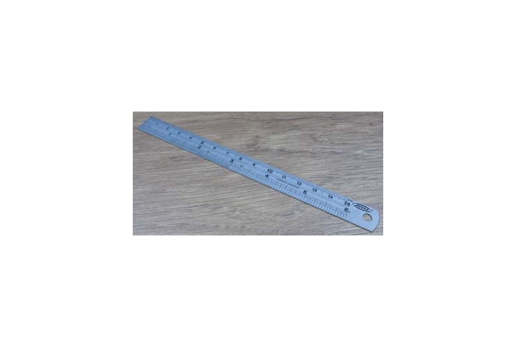 Expo Tools 74010 Stainless Steel 6 Inch Ruler