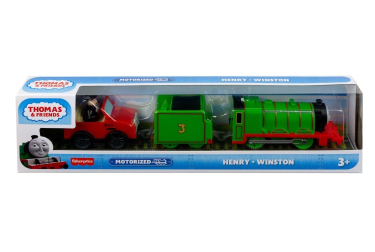 Fisher Price GYW12 Thomas & Friends Motorised Henry With Winston Package