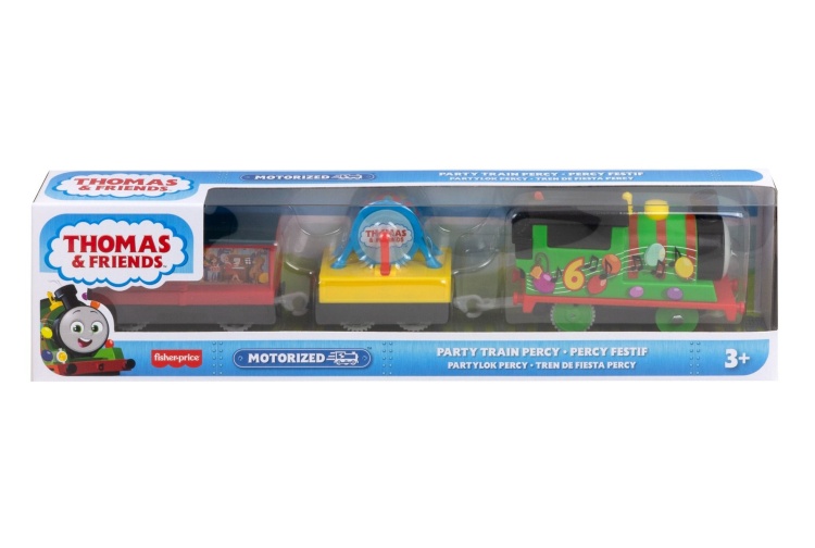 Fisher Price HDY72 Thomas & Friends Motorised Party Train Percy Package