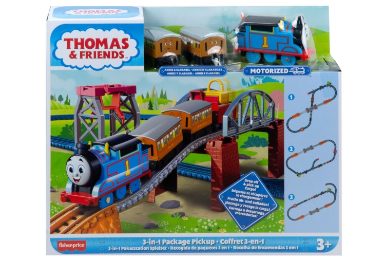 Fisher Price HGX64 Thomas & Friends 3-in-1 Package Pickup Package