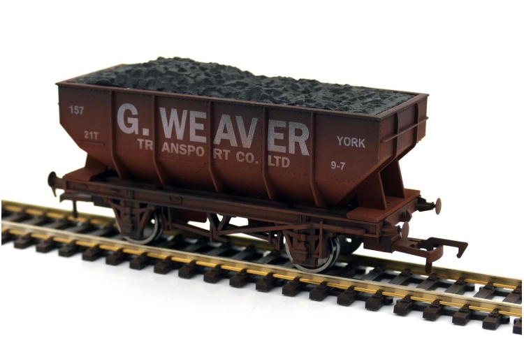 gaugemaster-4f-034-107-g-weaver-21t-hopper-no-157-weathered