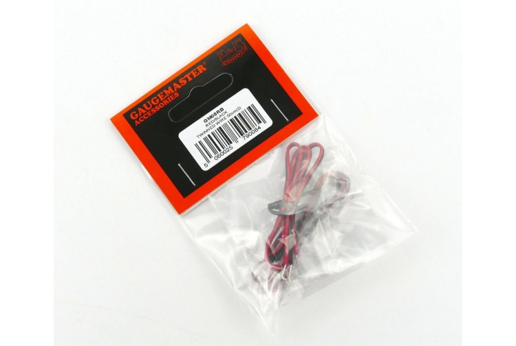 Gaugemaster GM08RB Red/Black Twinned Wire 500mm 2 Package