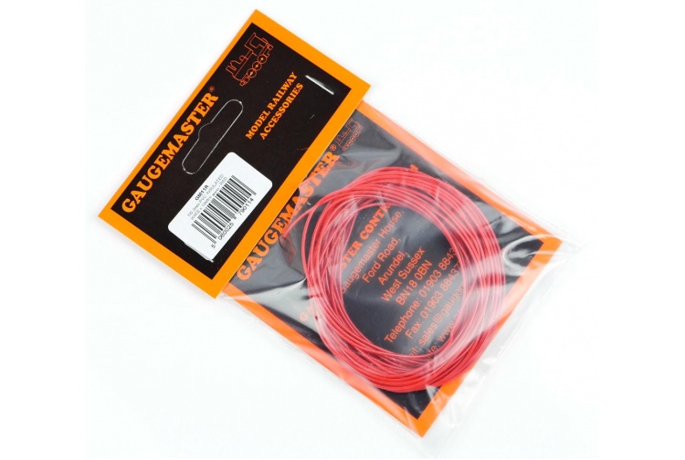 Gaugemaster GM11R Red Wire (7 x 0.2mm) 10m Packet