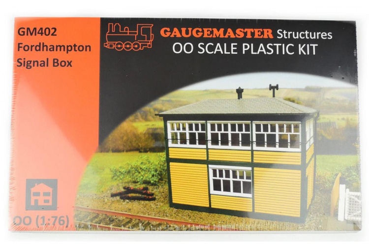 Gaugemaster GM402 Fordhampton Signal Box Plastic Kit Package