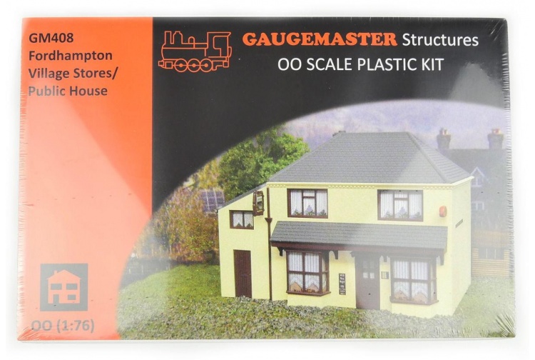 Gaugemaster GM408 Fordhampton Village Stores/Public House Plastic Kit Package