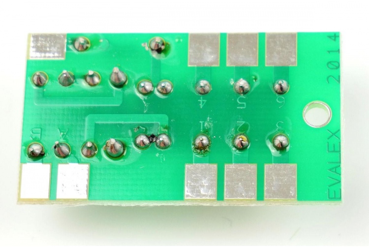 Gaugemaster GM500D Universal Relay Switch (DCC Friendly) Reverse PCB