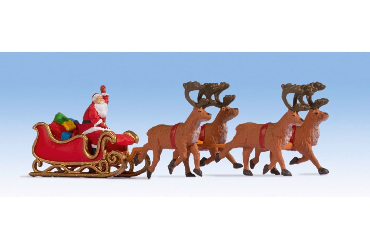 gaugemaster-n15924-father-christmas-sleigh-reindeer-ho