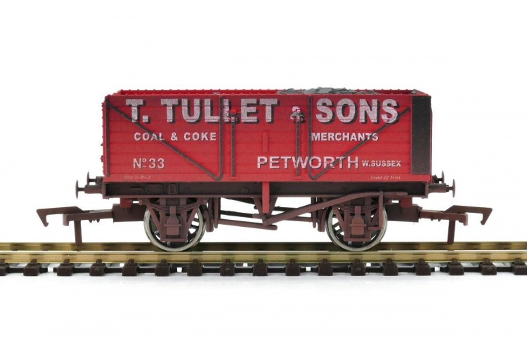 Gaugemaster GM4410204 7 Plank Wagon T Tullet And Sons Weathered 1