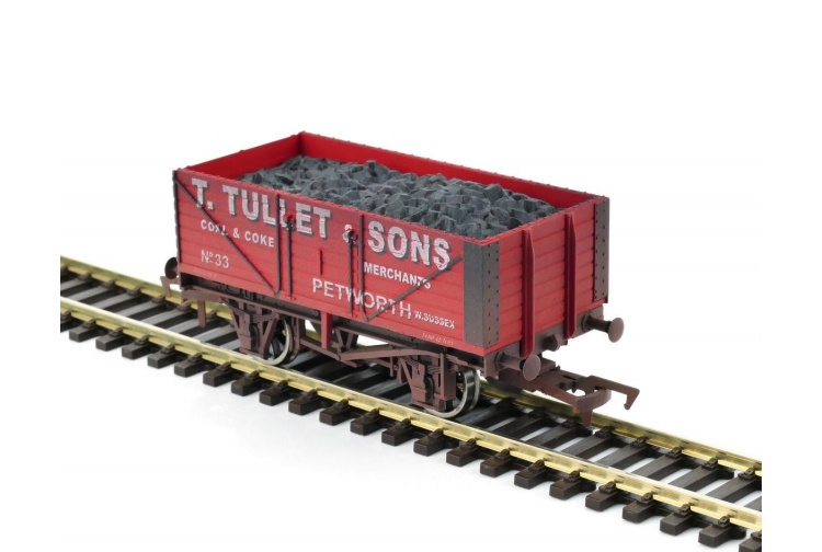 Gaugemaster GM4410204 7 Plank Wagon T Tullet And Sons Weathered