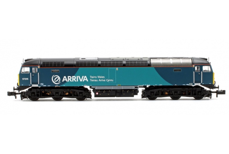 Graham Farish 371-659 Class 57/3 57315 Arriva Trains Wales (Revised) Side