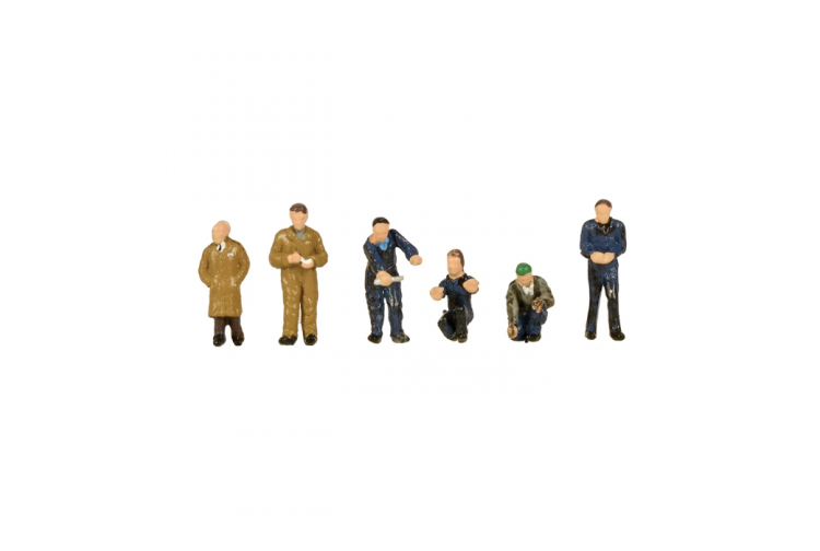 Bachmann Scenecraft 379-316 Factory Workers And Foreman