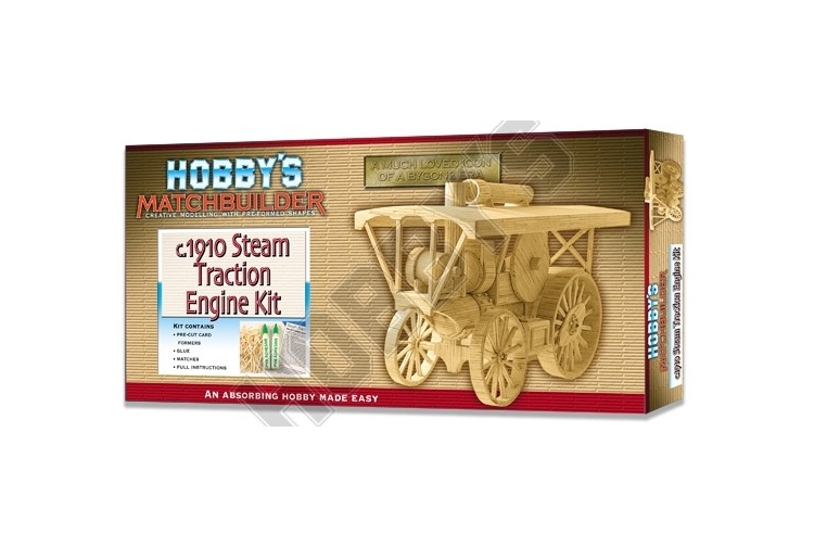 Hobby's MK6108 Matchbuilder Steam Traction Engine Kit Package