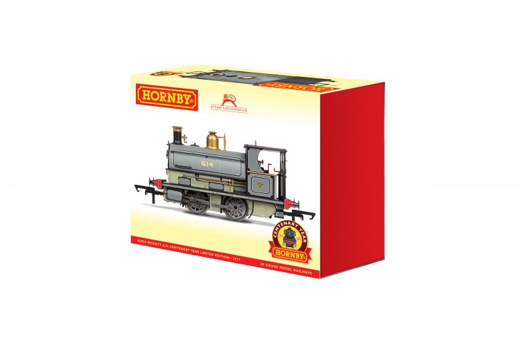 Hornby R3825 Peckett 614 Centenary Year Limited Edition - 2016 Package