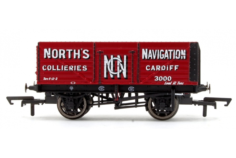 Hornby R6904 North's Navigation 7 Plank Wagon No. 3000