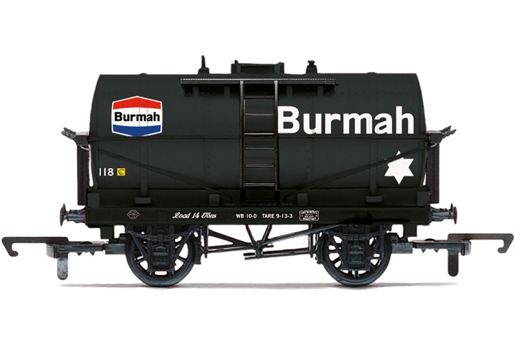 Hornby R6954 Burmah 14T Tank Wagon No. 118