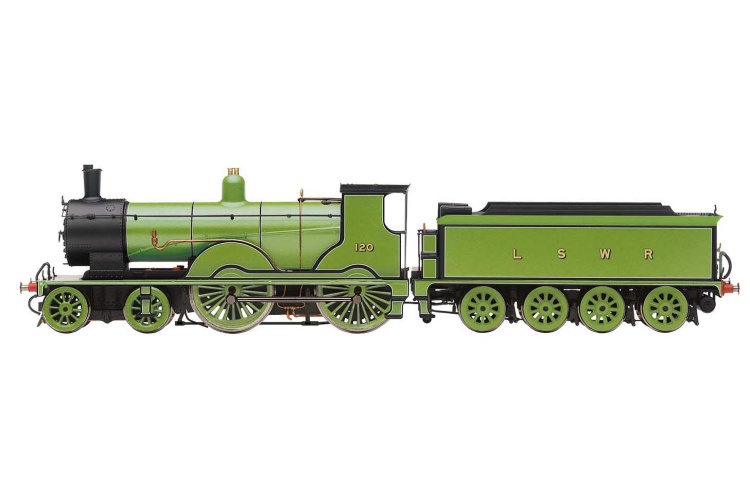 Hornby R3863 OO gauge LSWR Class T9 4-4-0 120