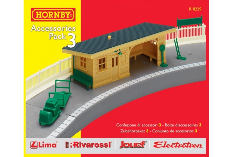Hornby R8229 TrakMat Accessories Pack 3